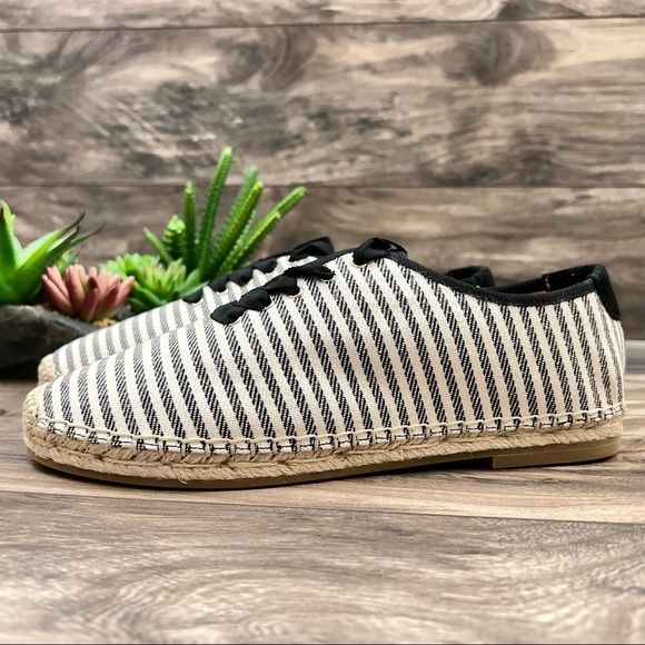 NIB Joie Corston Striped Espadrille Oxford Loafer Flats Sneaker 38.5 - Picture 4 of 12